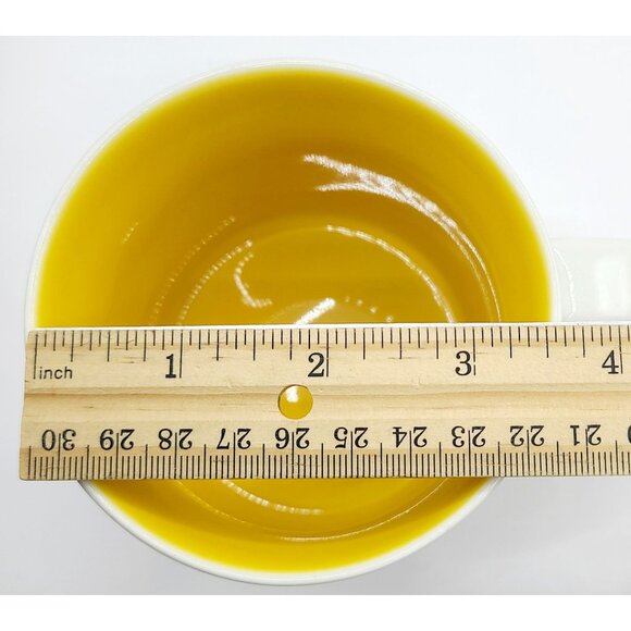 Starbucks New York "You Are Here" Collection Ceramic Mug 14oz Yellow Interior - Picture 8 of 8